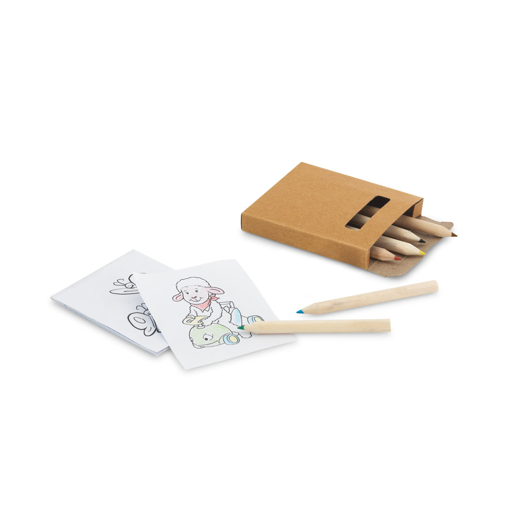 ANIM. Kit para pintar em caixa de cartão