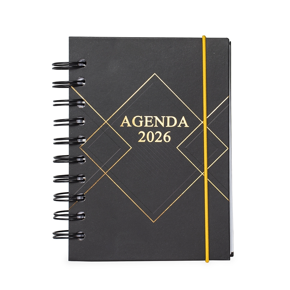 AGENDA DIÁRIA 2026 WIRE-O